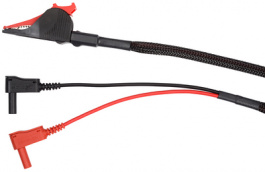 KWML 7420 / SAK / 1 / 150, Kelvin Test Lead, Crocodile clip, Schutzinger