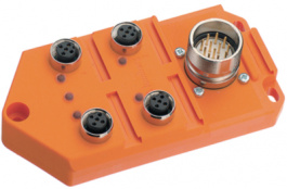 ASBS 4/LED 5-4, Корпус актюатора / датчика, 4-сторонний ASBS 4/LED 5-4, Lumberg Automation (Belden brand)