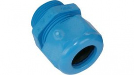 HSK-K, Blue M12, 3-6.5mm, Cable Gland, M12, 3...6.5 mm, Polyamide 6, Blue, Hummel