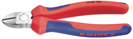 70 05 160, Diagonal cutting pliers 160 mm, Knipex
