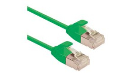 21.15.3336, Patch Cable, RJ45 Plug - RJ45 Plug, CAT6a, F/UTP, 3m, Green, SECOMP (Roline)