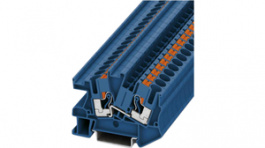 3213973, PTI 6 BU terminal block push-in, 0.5...10 mm2 800 vac/vdc 41 a blue, Phoenix Contact