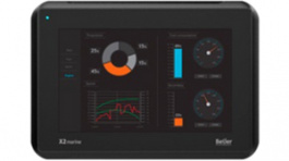 X2 MARINE 7, HMI Touch Panel, X2 Marine, 7", 800 x 480, 500cd/m², 512MB, IP20 / IP65, Beijer Electronics