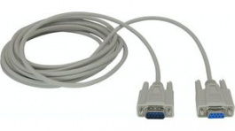 RND 765-00025, D-Sub Cable 9-Pin Male-Female 5 m Grey, RND Connect