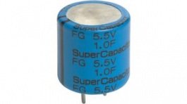 FG0H104ZF, Конденсатор: электролитический; 0,1Ф; 5,5ВDC; ESR:100Ом; THT, Kemet