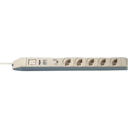DI-STRIP SAFETY BASIC 19, Outlet strip 5 Type 12 - 2.5 m, Knurr