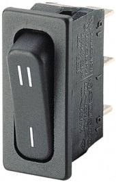 1833.3307, Rocker switch 1P 10 A 250 VAC, Marquardt