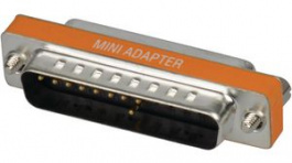 RND 205-01317, Null Modem Adapter, D-Sub 25-Pin Plug - D-Sub 25-Pin Socket, RND Connect