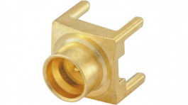 19S102-400L5, PCB Plug Straight SMP 50 Ohm, Rosenberger connectors