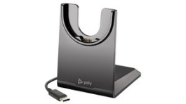 213546-02, Headset Charging Stand, Voyager 4220, Black, Poly