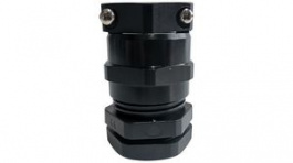 RND 465-00821, Cable Gland with Clamp, PG16, Nylon, Black, IP68, RND Components