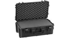 RND 550-00089, Waterproof Case, black 574 x 361 x 225 mm, Polypropylene, RND Lab