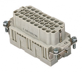 CQEF 32, CQE, 32 poles + earth, female insert, for female contacts 16A, ILME