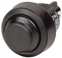 5000.0501, Переключатель: кнопочный; Положения: 2; SPST-NO; 4A/250ВAC; черный, Marquardt