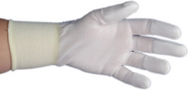 51-690-0205, Work gloves ESD Size=M white, Eurostat