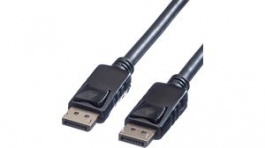11.04.5601, DisplayPort Cable Black 1 m, Roline