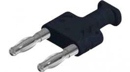 972 265-100, Jumper plug diam. 4 mm Black, SKS Kontakttechnik