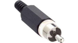 XSTO 1 WEISS, RCA plug black white, Lumberg Connect