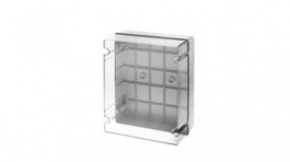CLDLWIB 14, Junction Box with Clear Deep Lid 300x380x180mm Light Grey Polycarbonate/Thermo-R, WISKA LTD