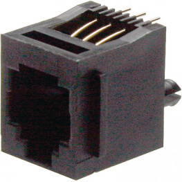 615006138521, Modular jack vertical 6 Unshielded, WURTH Elektronik