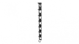 VRA1021, Cable Organizer with G-Ring Hooks, Metal, Black, Vertiv