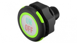 84-ASKS-C12-04A4, IO-Link Illuminated Capacitive Switch 200 mA 32 VDC 1NO IP69K/IK08, EAO