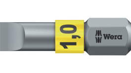 05056066001, Насадка; плоская; 5,5x1,0мм; Длина: 25мм; Монтаж: 1/4" (D6,3мм), Wera Tools