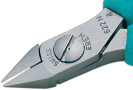 622NA, Precision Side-Cutting Pliers;110 mm Small Bevel, Erem