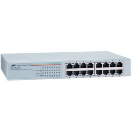 AT-FS716L-50, Switch 16x 10/100 - Desktop 19", Allied Telesis