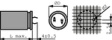 LAH-100V472MS57# Aluminium Electrolytic Capacitor 4700 uF 100 VDC