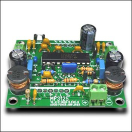 KIT MP3125, Цифровой усилитель D-класса мощностью 2 x 10 Вт, МАСТЕР КИТ