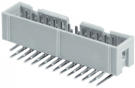 09185346323, Гнездо; IDC; "папа"; PIN:34; угловой 90°; THT; 1,27мм, Harting