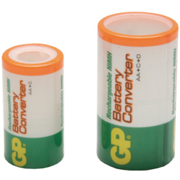 GPSHBCCD-2U2 [2 шт], Battery Adapter R6-R14/R20 PU=2 ST, GP Batteries