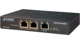 POE-E202, PoE Ethernet Extender, RJ45 10/100/1000-2x RJ45 / RJ-45 10/100/1000 Base-T, Planet
