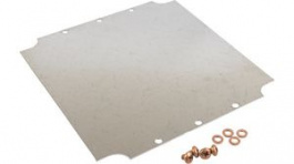 1590ZGRP234PL, Innner Panel For 1590ZGRP234 & 1590ZGRP235, 238 x 232 x 2.1 mm, Galvanised Steel, Hammond