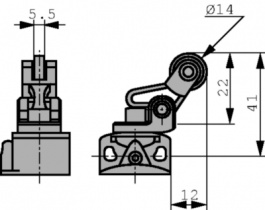 XCKD2127P16, Limit Switches, Telemecanique Sensors