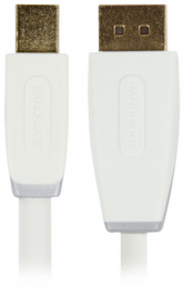 BBM37400W20, Mini DisplayPort adapter cable 2 m White, Bandridge