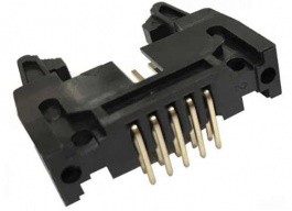 RND 205-00803, Pin header din 41651, 90deg., 14 poles, RND Connect