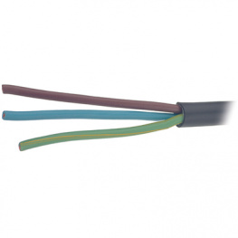 1941/3 BK003, Mains cable unshielded 3x0.82 mm2, Alpha Wire
