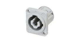 NAC3MPXXB-WOT, Appliance Connector PowerCon, Male, 2 + PE Contacts, Tab Terminal, Neutrik