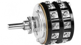 TS2N, Rotary Switch 2-Pole 11-Pos 30° Screw Terminal, NKK Switches (NIKKAI, Nihon)
