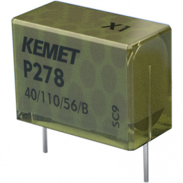 P278HE222M480A, Конденсатор: бумажный; Х1; 2,2нФ; 480ВAC; 10,2мм; ±20%; THT; 1000ВDC, Kemet