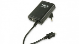 MICRO USB CHARGER, Power Supply, 5 VDC, 500 mA, Ansmann