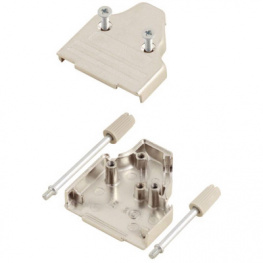 MHDM35-15-K, D-Sub metal hood 15P, MH Connectors