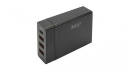 DA-10195, 4-Port Univerasal USB Charging Adapter, USB-C/USB-A, DIGITUS