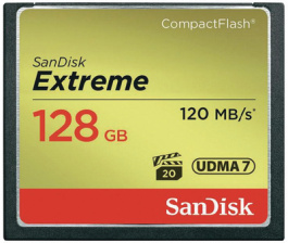 SDCFXSB-128G-G46, Карта Extreme CompactFlash 128 GB, Sandisk