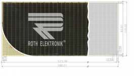 RE310-S3, Макетная плата Эпоксидная смола CEM3, Roth Elektronik