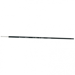 UL 11027 AWG28-7 BLACK, Stranded wire mPPE 0.09 mm2 black, Kabeltronik