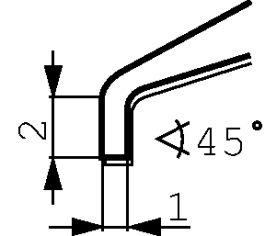 103ACA, Precision Tweezers 115 mm, Erem