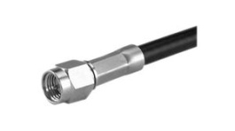 11 SMA-50-3-56/199 NH, RF Connector, SMA, Stainless Steel, Plug, Straight, 50Ohm, Solder Terminal, Crimp Terminal, Huber+Suhner